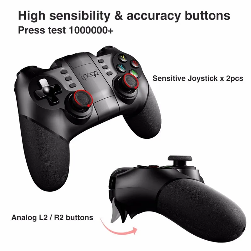 9076 Wireless Handle Gamepad 2.4G Receiver Support PS3 Game Console Joystick