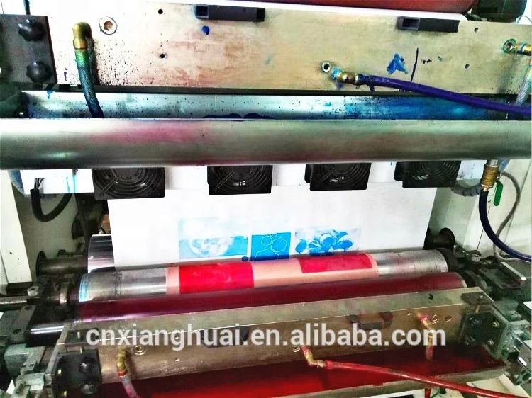 6 Color Bag Flexo Printing Machine BOPP Plastic Film Flexo Printing Machine