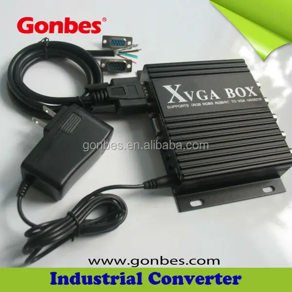 CNC crt change to lcd VGA Box VGA Converter for Fanuc machine