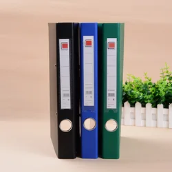 Recycled Cardboard Lever Arch File Folder 2 Ring File Folder A4 Size 2 Hole Metal Ring Binder File Folder