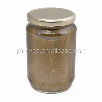 
High quality canned salty vine leaves 
