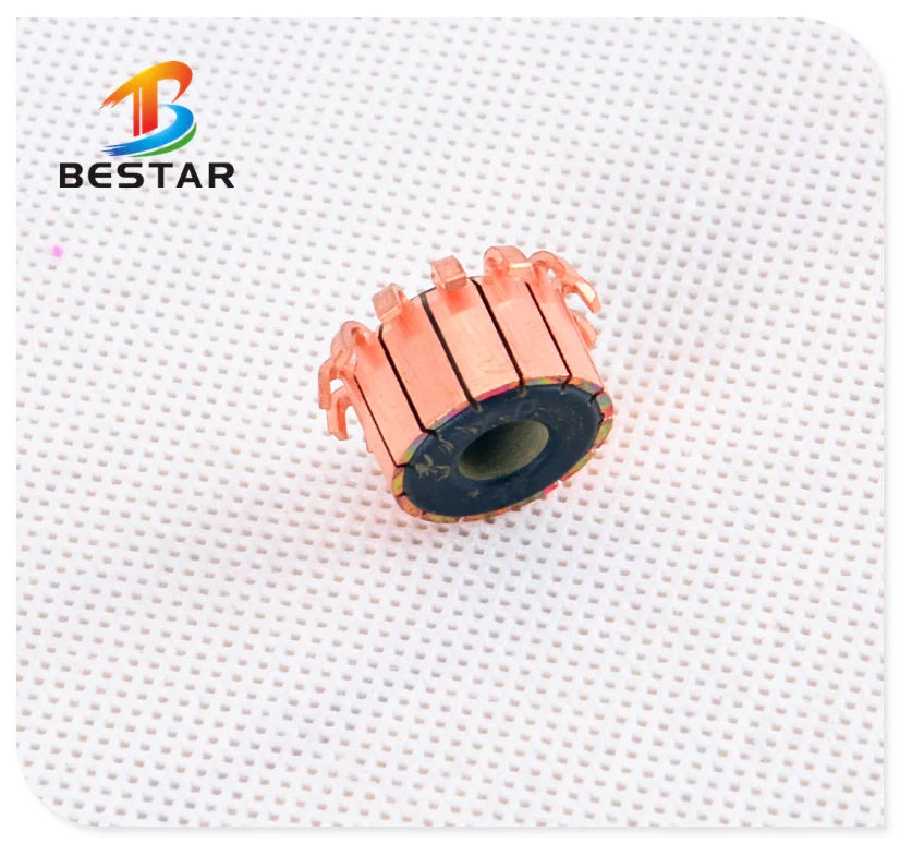 China manufacturer 13segment commutator Used on fast RPM Hairdryer with free samples