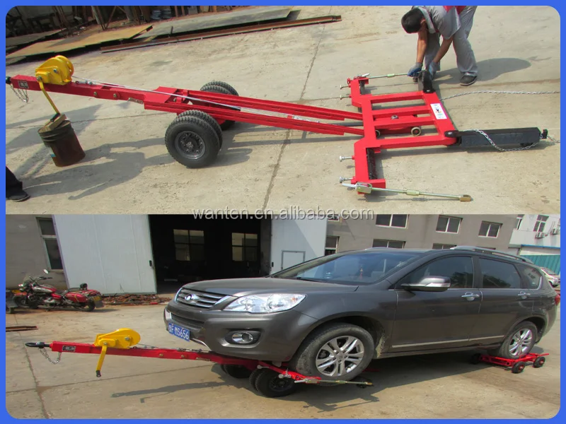 New design Car towing dolly /car trailers / semi trailer dollys with two back wheel
