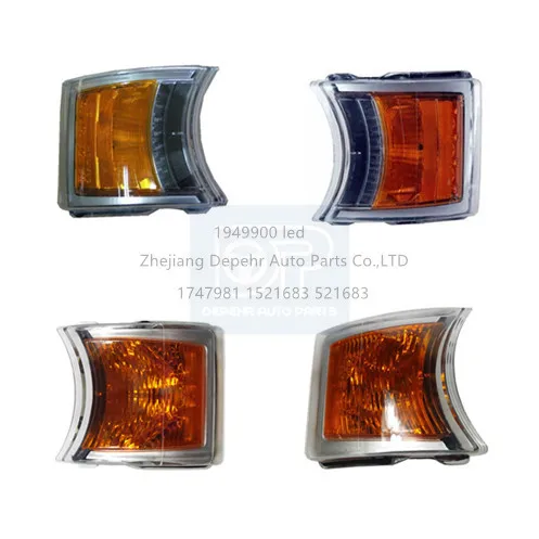 1747981 1521683 Depehr European Tractor Body Parts Side Marker Light SC Truck Turn Signal Lamp