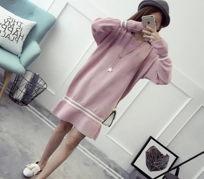 Zm21219a Новый Стиль 2016 вязаный пуловер женский свитер корейский длинный дизайн без подкладки верхняя одежда рыбий хвост