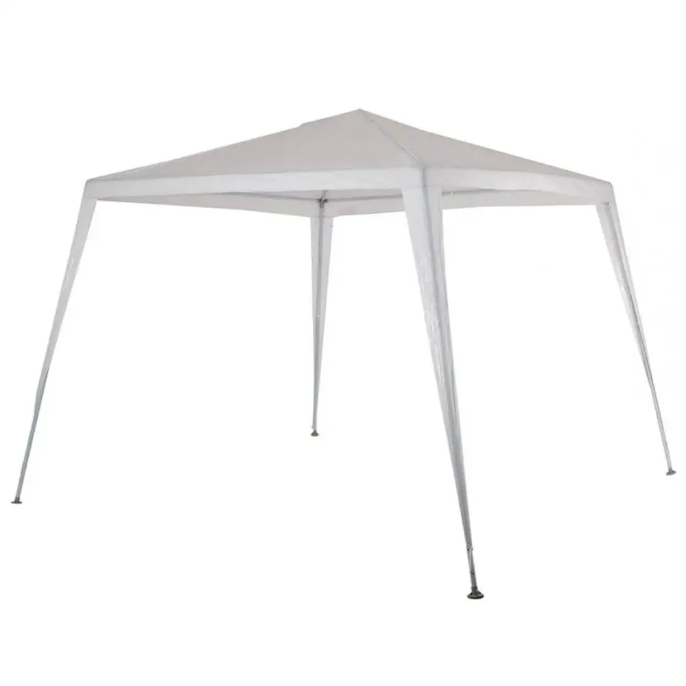 Portable Iron Gazebo Tents Plastic PE Cover