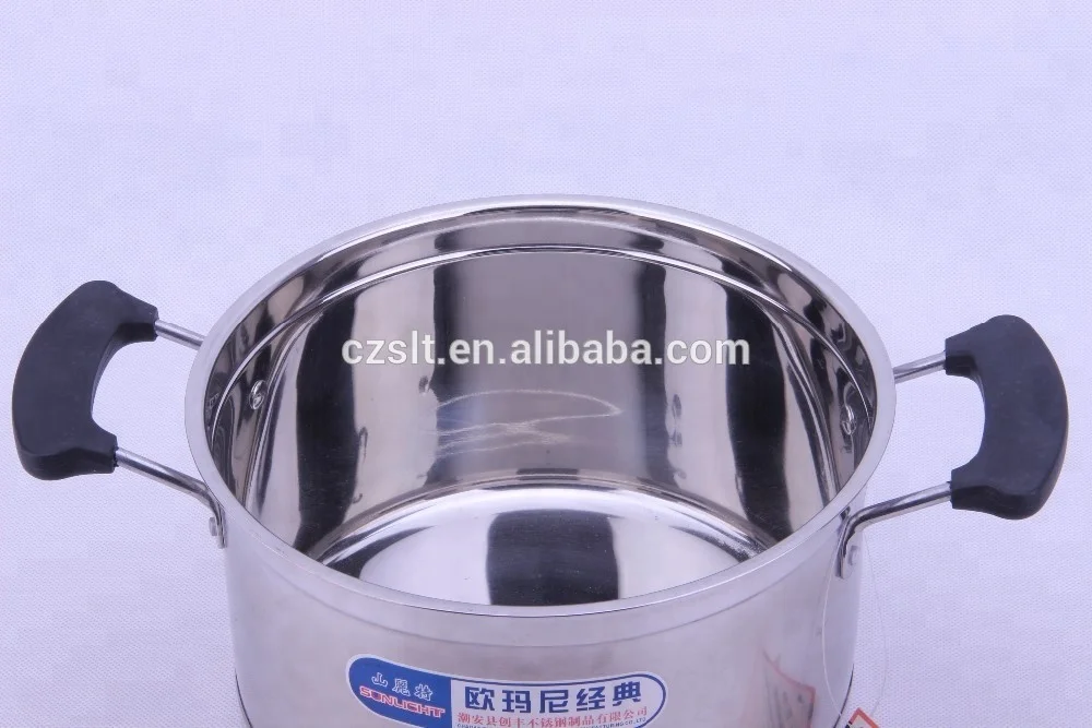Посуда из нержавеющей стали с крышкой от фабрики Chaozhou
