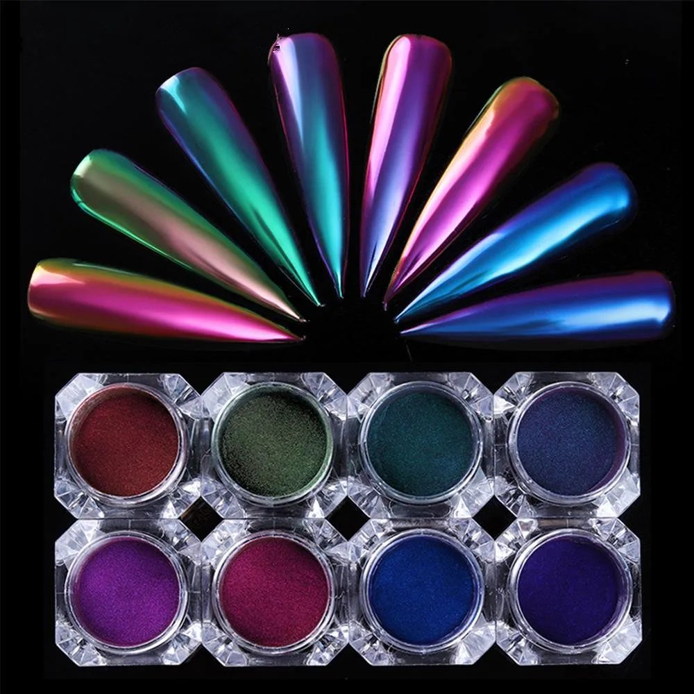 Chrome chameleon pigments powder chameleon pigment for nails polish
