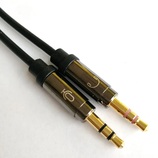 3.5mm Female to 2 Dual Male Headphone Mic Audio Y Splitter Cable Adapter