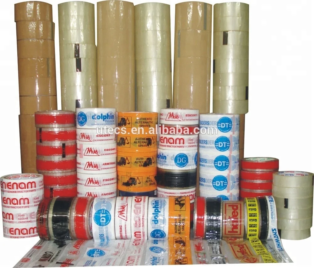 UT160 Automatic transparent BOPP carton sealing tape printer opp scotch label printing machine