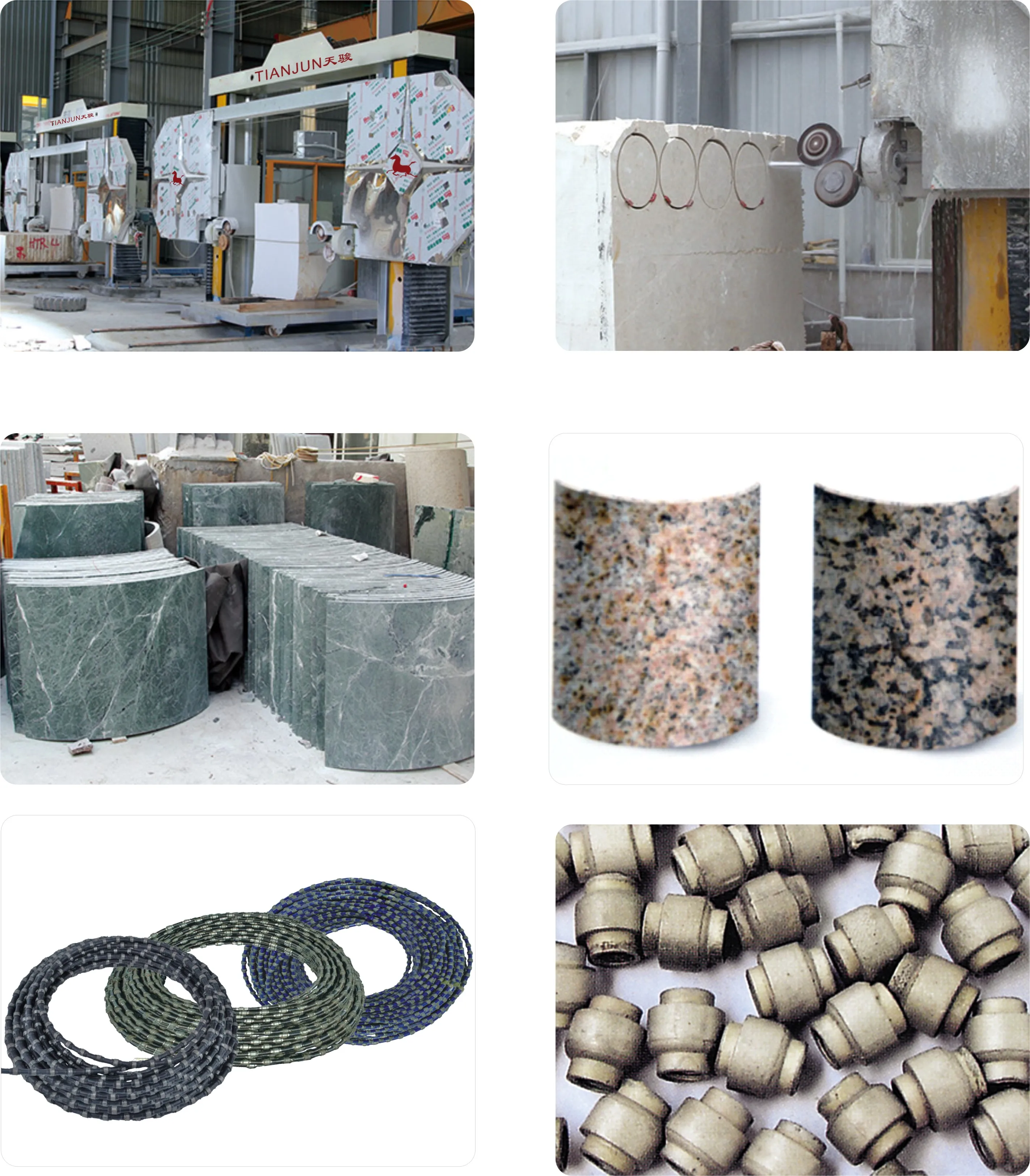 Automatic Marble And Granite Tile Chamfering Machine CNC Wire Saw Machine