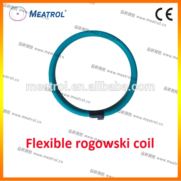 Тороидальный зонд гибкая катушка роговского FCT воздуха порошковой датчик тока быстрый и легкая установка