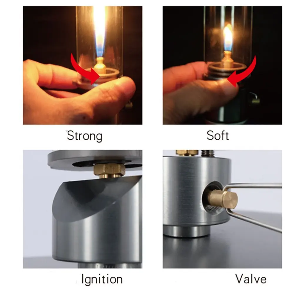 Camping Outdoor Gas Ultralight Portable Lamp BRS-55 In China