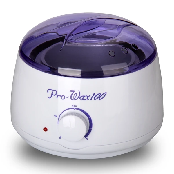 Wax Warmer, Wax Hair Removal Kit +4 bags of Hard Wax Beans + 10 Wax Applicator Sticks (wax warmer+4 bags wax beans)