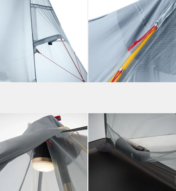 
3 Season 1 Person lightweight backpacking tent waterproof hiking tent backpacking bivvy tent 