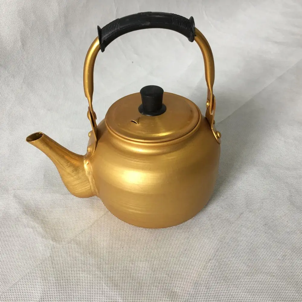 Aluminium Yellow Kettle Water Jug welding mouth
