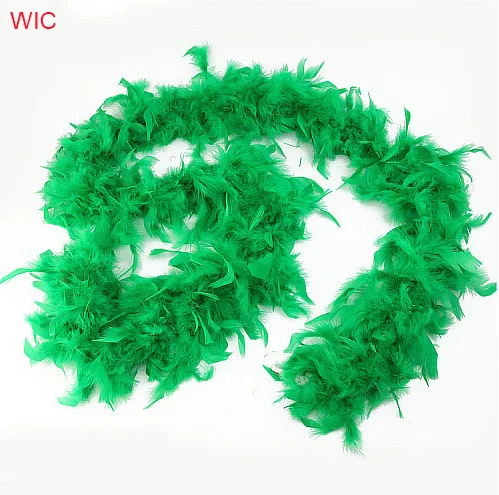 Color Fashionable Factory Price Luohe Selected Prime Colored Boas Celebrate Ostrich Chandelle Feather Boa Dyed Black Tips