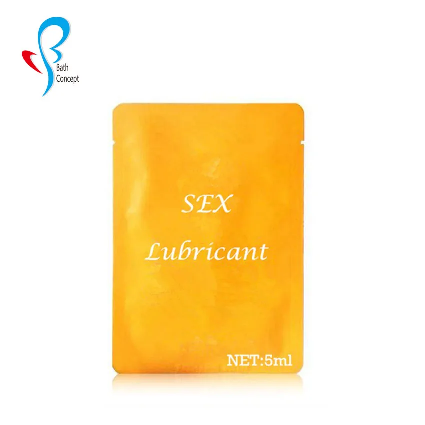 Professional Manufacturer Custom Logo Sexual Massage Lubricant Branded Personal Cream Sex Bags Transparent Gel sex lubricant