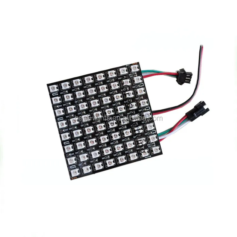high quality 8*32 16*16 8*8 Digital addressable ws2812b LED dot matrix