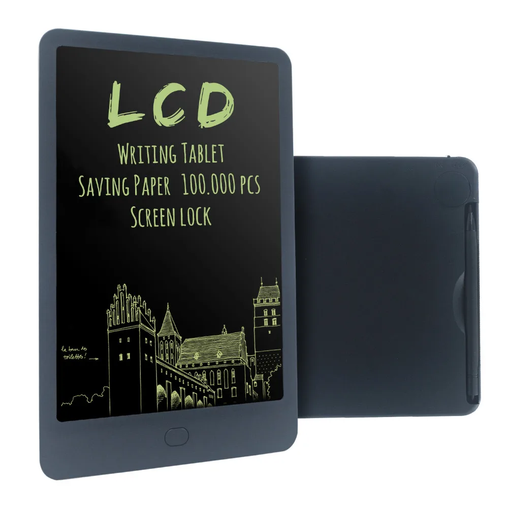
Hot sales 10 inch electronic erasable thick handwriting lcd writing board for kids school office 
