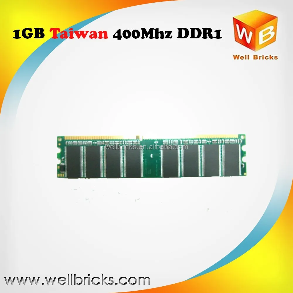  Лидер продаж оригинальные чипы оперативной памяти PC3200 400 МГц ddr1 1 ГБ для настольного
