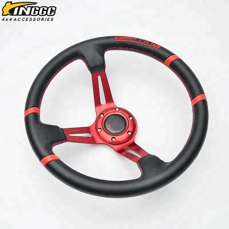 Universal PVC dish volante steering wheel 14 inch 350mm