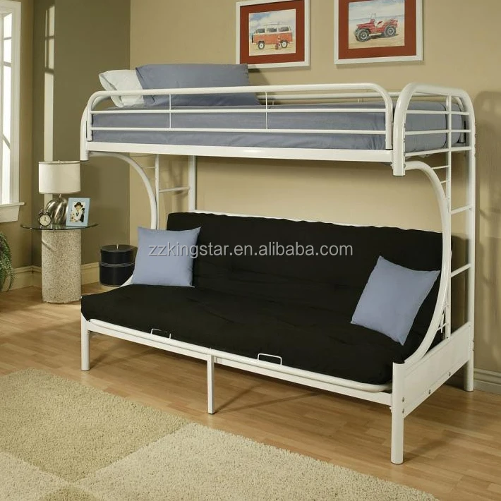 Metal furniture iron folding futon bunk bed for sale