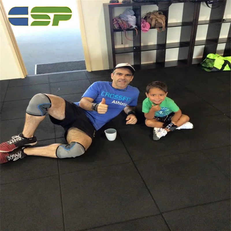 Square Size 20MM  Heavy Duty Rubber Gym Mats,rubber Floor Covering