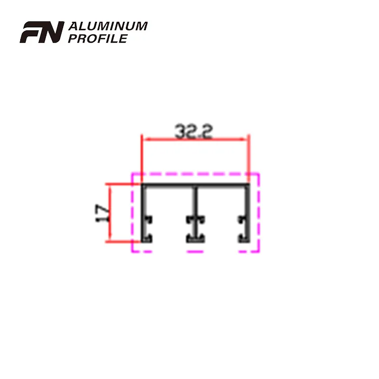 Extrusion for Curtain Wall Aluminium Window Profile Cheap aluminum Custom extrusion aluminium window profile price