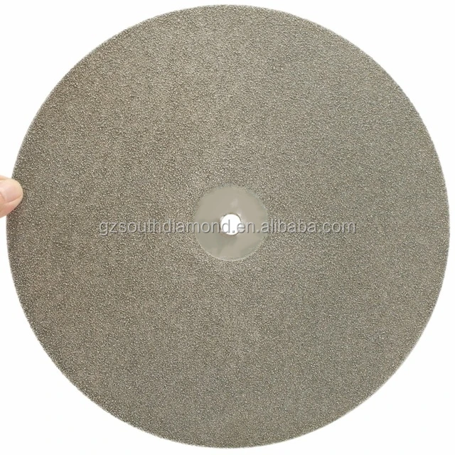 hot sale 8 inch grit 450 cutting and polishing jewelry diamond disc coated flat lap gem