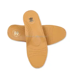Free Sample Custom Leather Insoles Silicone Insoles
