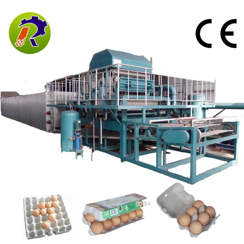 Яйцо коробке производственной линии ce сертификация бумажной массы яйца лоток машины