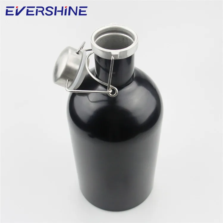 Двойная стенка красочная вакуумная бутылка из нержавеющей стали с полиэтиленовой крышкой из пенопласта