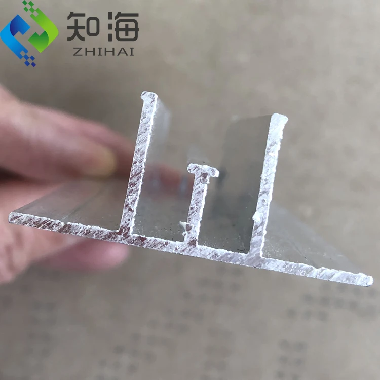 ZHIHAI  different shapes H F W aluminum profile for stretch ceilings