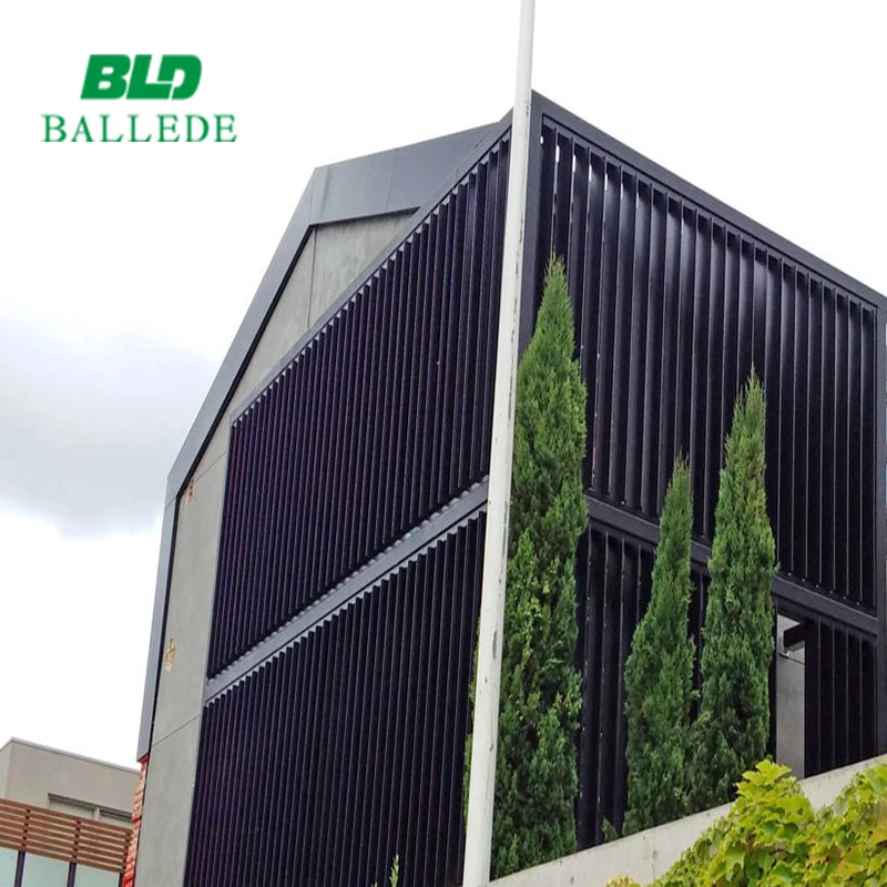 Регулируемый mororized алюминиевые жалюзи конфиденциальности экрана