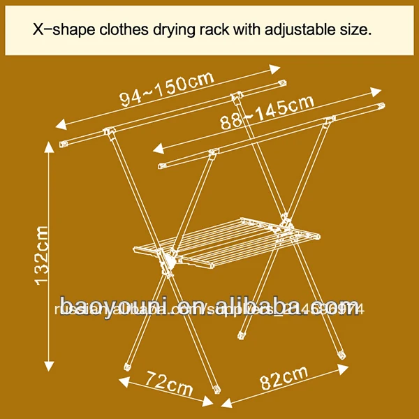подкоёно byn сделай сам одежда сушилка новый стиль сушки вешалки складной из нержавеющей стали балкон сушильный стойки