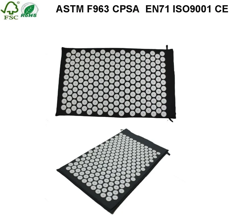  Тела Набор массажных ковриков для боли в спине и шее accupressure коврик