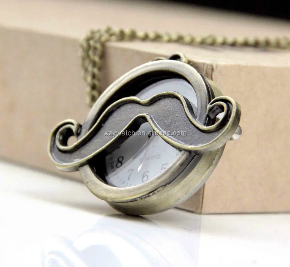 Новый дизайн, винтажные карманные часы из сплава с усами для мужчин и женщин, сделано в Китае, оптовая цена! Прямые продажи с завода