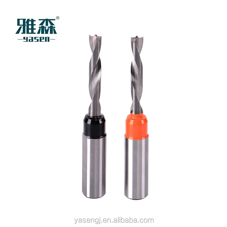 TCT solid carbide brad point boring bit/ dowel drilling bit for wood
