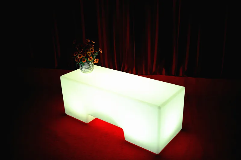 illuminating chair/led bench/ led cube chair