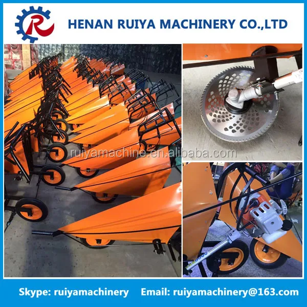 2016 Energy saving mini soybean reaper/bean reaper