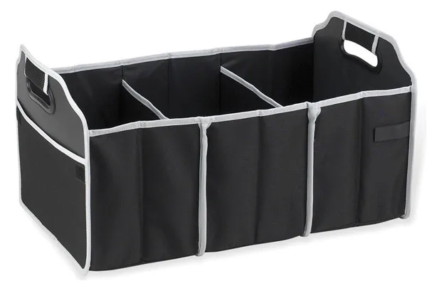 
Foldable Auto Car Boot Organizer Bag Portable Collapsible Folding Flat Storage Trunk Auto Organizer for Car SUV Truck Van 