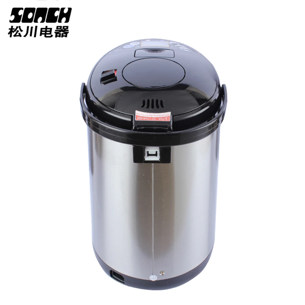 
5.5 Litre Big Thermo Pot Hot Water Boiler Stainless Steel Electric Water Kettle 
