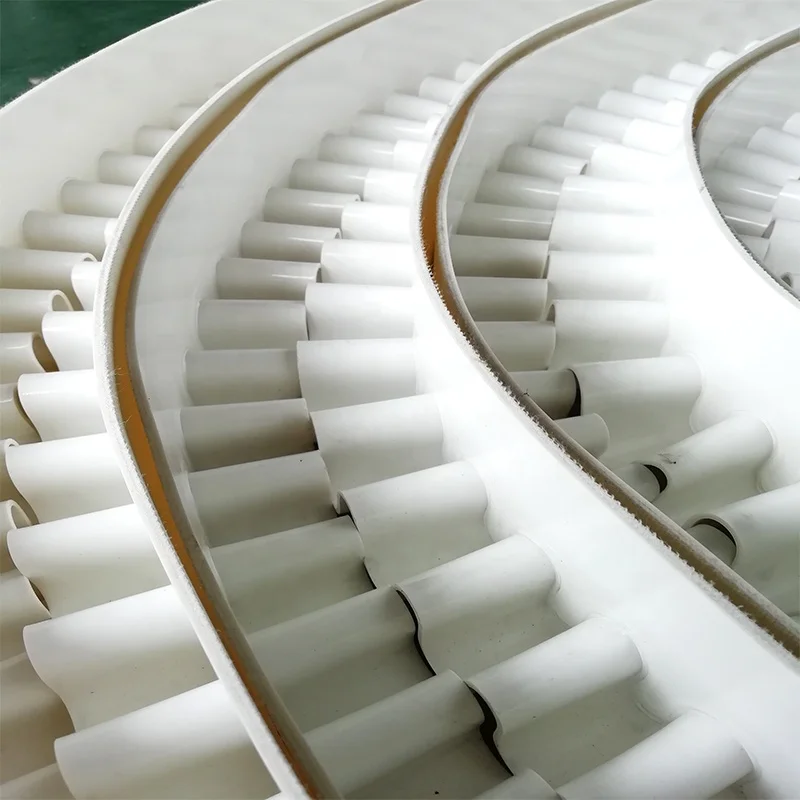 OEM cleated / baffle/sidewall mobile pvc conveyor belt jointed for industrial  handling equipment conveying