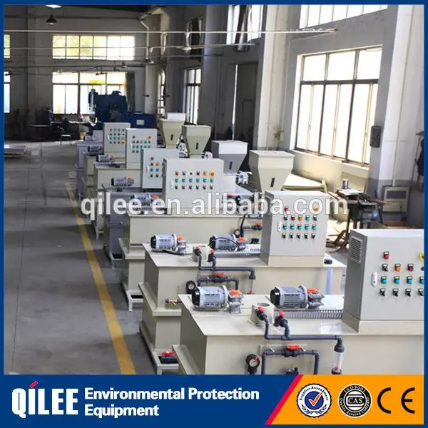 
Automatic chemical dissolver dosing device for electrocoagulation wastewater treatment 