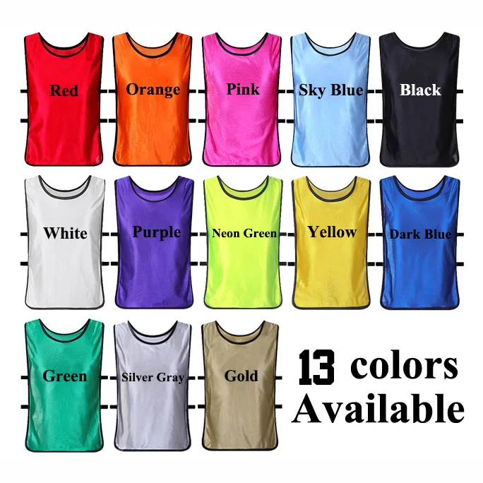 Training pinnies football vest bibs Soccer Bib