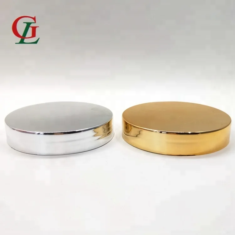 Hot sale 89mm-400 big size PP screw cap silver&gold aluminum metal screw cap UV treatment single screw cap with liner available