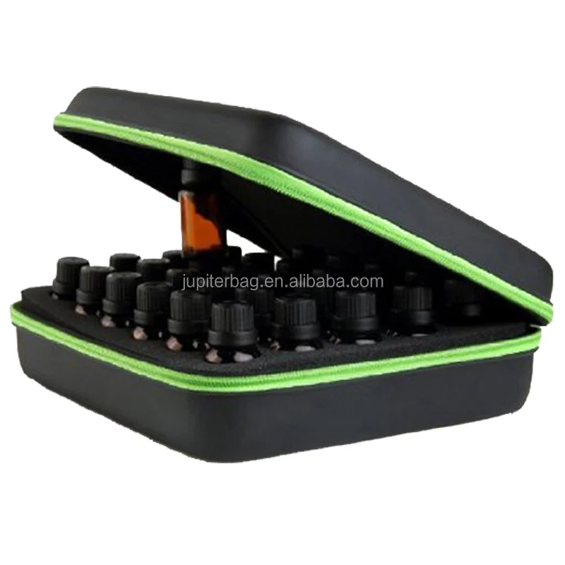eva essential oil tool case organizer with foam insert for 30bottles