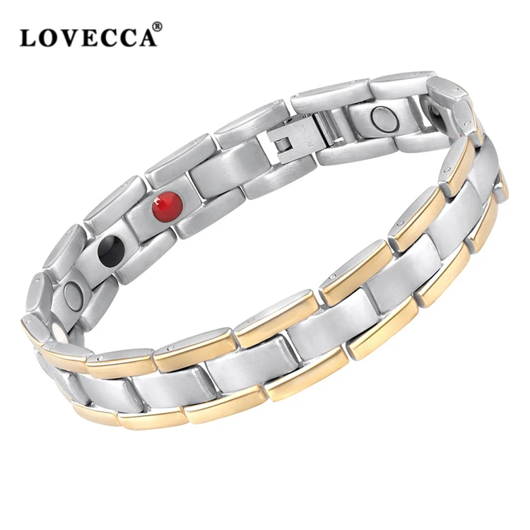 NL430J Пользовательские Регулируемый дизайн моды Германий титана Био Магнитный Браслет