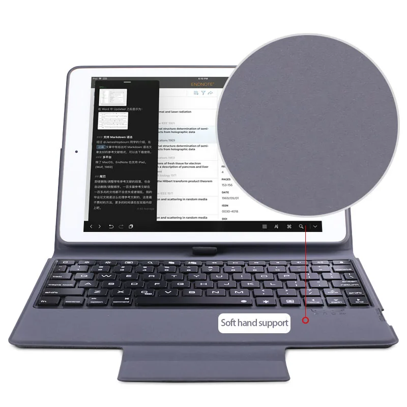 
High quality keyboard case with touch pad for ipad 9.7 inch for ipad cover with keyboard 